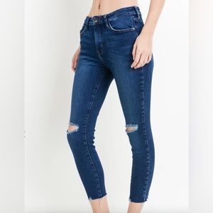 Just Black Denim Jeans - Dark Blue - Size 25